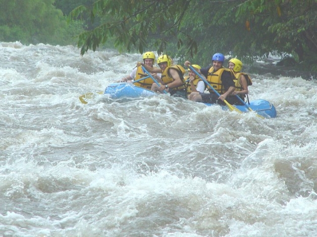 Retos de rafting